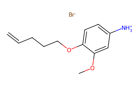 m-Anisidine, 4-(4-pentenyloxy)-, hydrobromide 105788-17-8